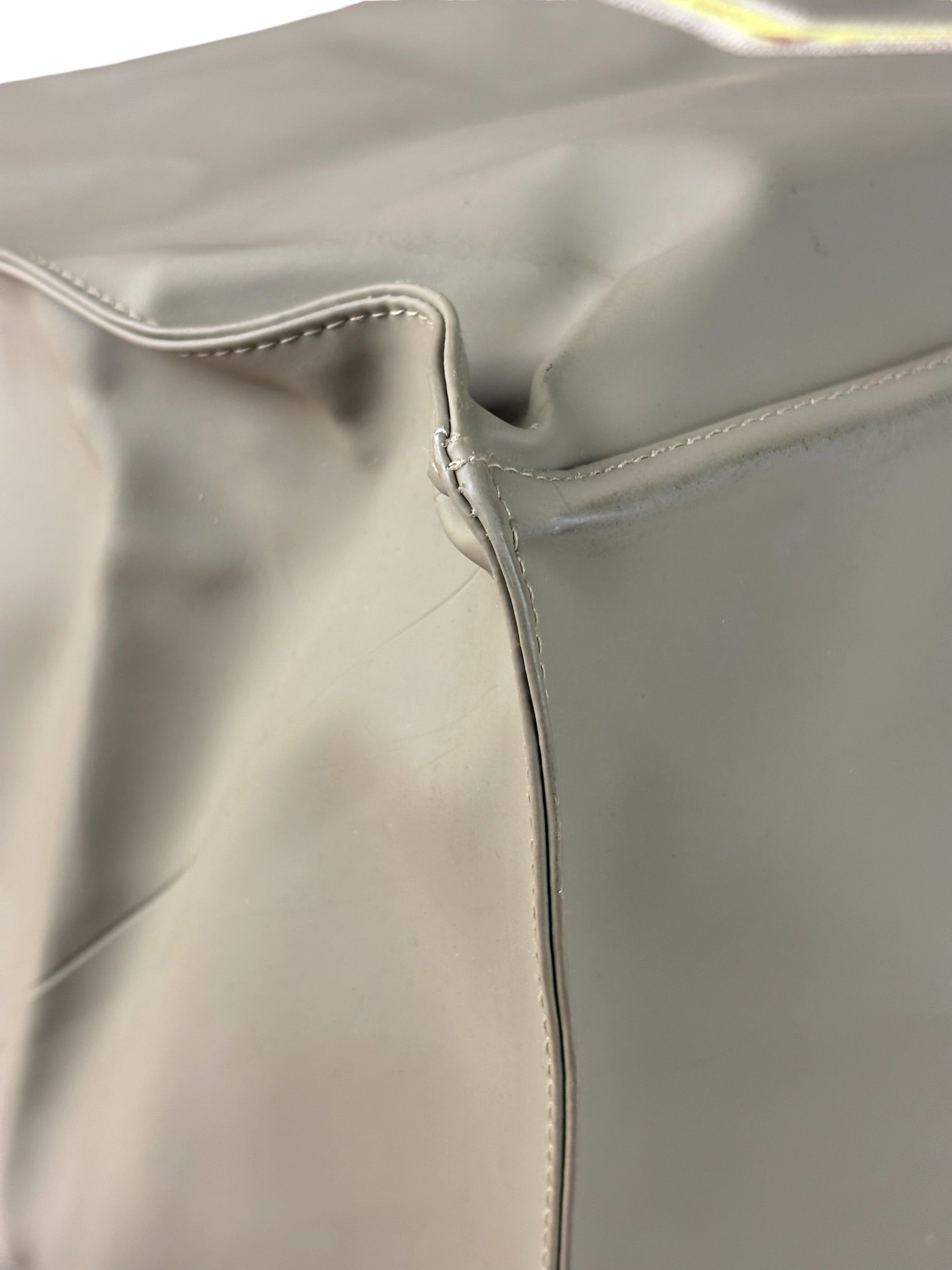 Louis Vuitton Muted Khaki Vinyl Cup Beach/Shopping Bag