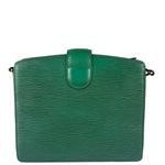 Louis Vuitton Borneo Green Epi Leather Capucines Crossbody Bag