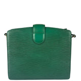 Louis Vuitton Borneo Green Epi Leather Capucines Crossbody Bag