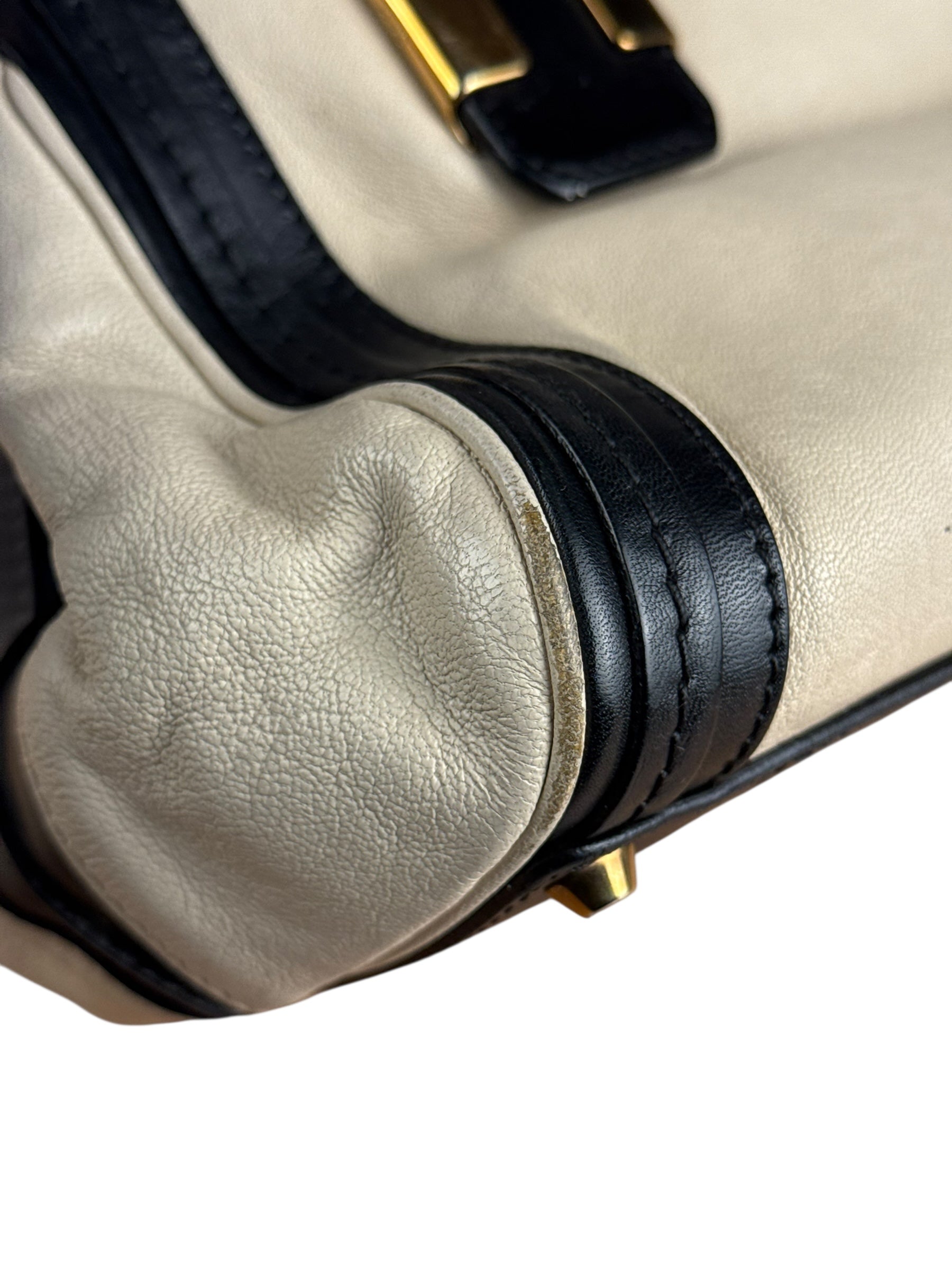 Chloé Black Leather Alice Handle Bag