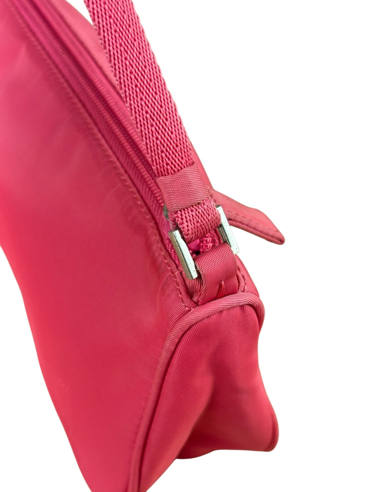Prada Pink Tessuto Nylon Pochette