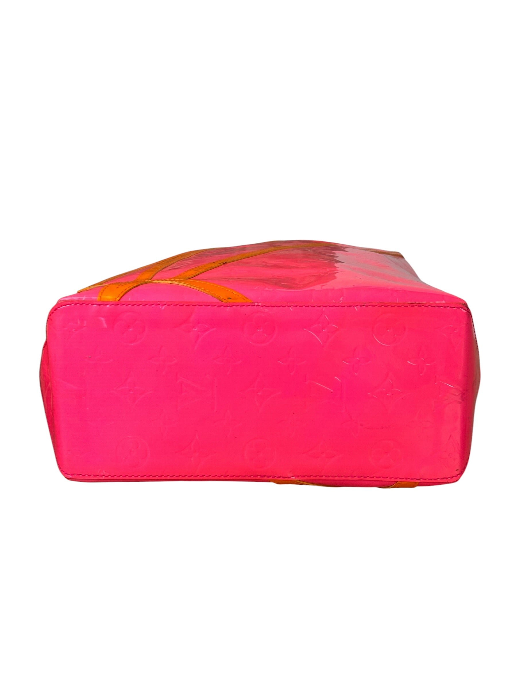 Louis Vuitton x Robert Wilson Fluo Pink Reade Vernis Tote