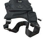 Prada Vintage Tessuto Nylon Asymmetrical Crossbody