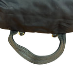 Prada Vintage Black Nylon Drawstring Backpack