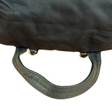 Prada Vintage Black Nylon Drawstring Backpack