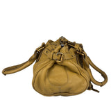 Chloe Yellow Leather Paddington Shoulder Bag