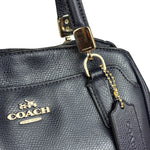 Coach Vintage Navy Leather 2Way Bag