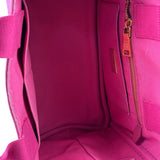 Prada Pink M Canapa Canvas Tote