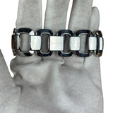 Gucci 125.4 Grey G Dial Link Band