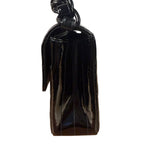 Chanel Black Quilted Patent Leather Top Handle 1996