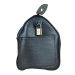 Louis Vuitton Black Epi Speedy 25