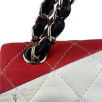 Chanel Colorblock Quilted Lambskin Medium Double Flap Bag 2013