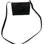 Fendi Roma Black Calf Leather Pochette Crossbody