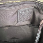 Coach Vintage Braided Strap Canvas Shoulder Bag
