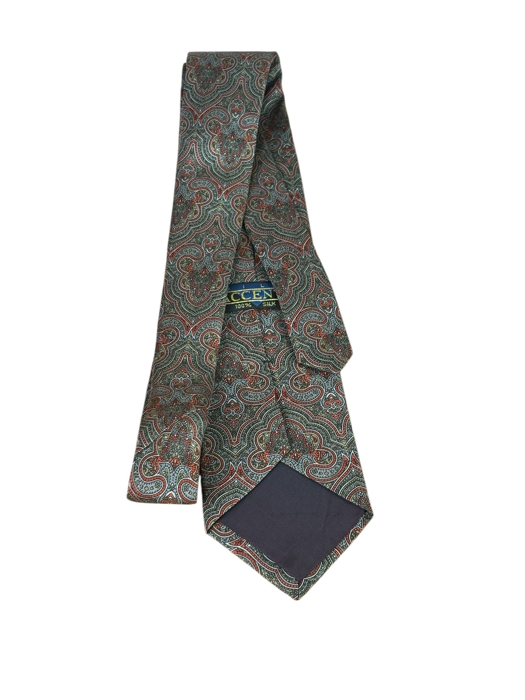Silk Accents Mosaic Print Tie