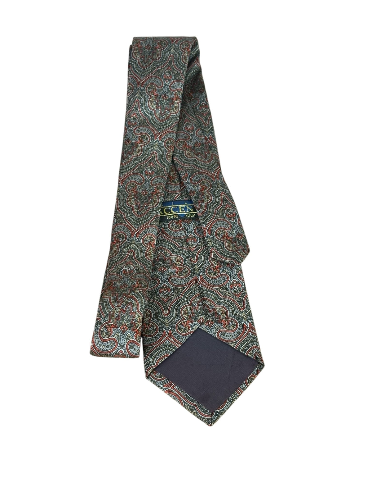 Silk Accents Mosaic Print Tie
