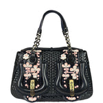 Fendi Patent Leather Romanesque B Buckle Bag