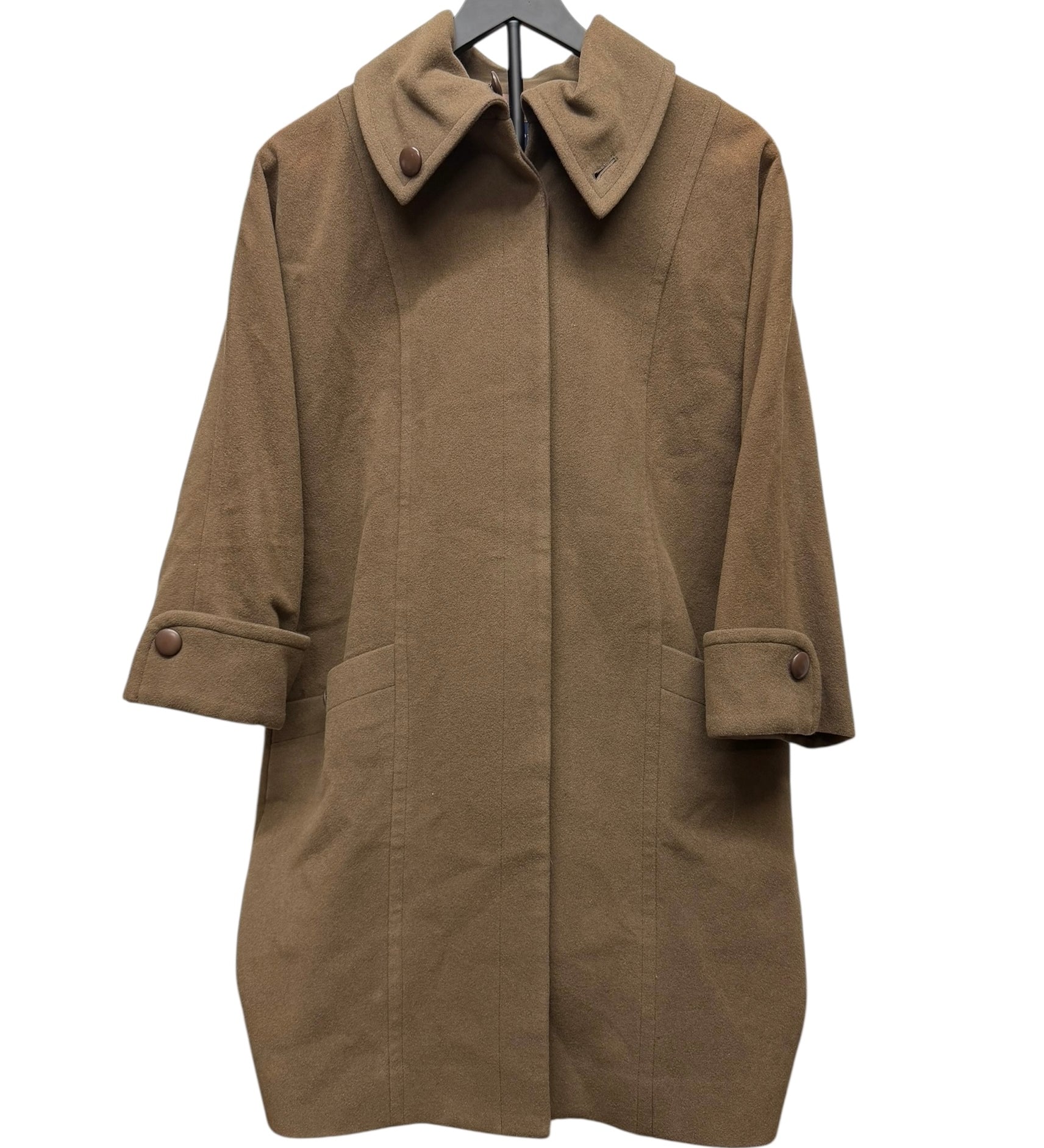 Miss Chloé Brown Wool Trench Coat