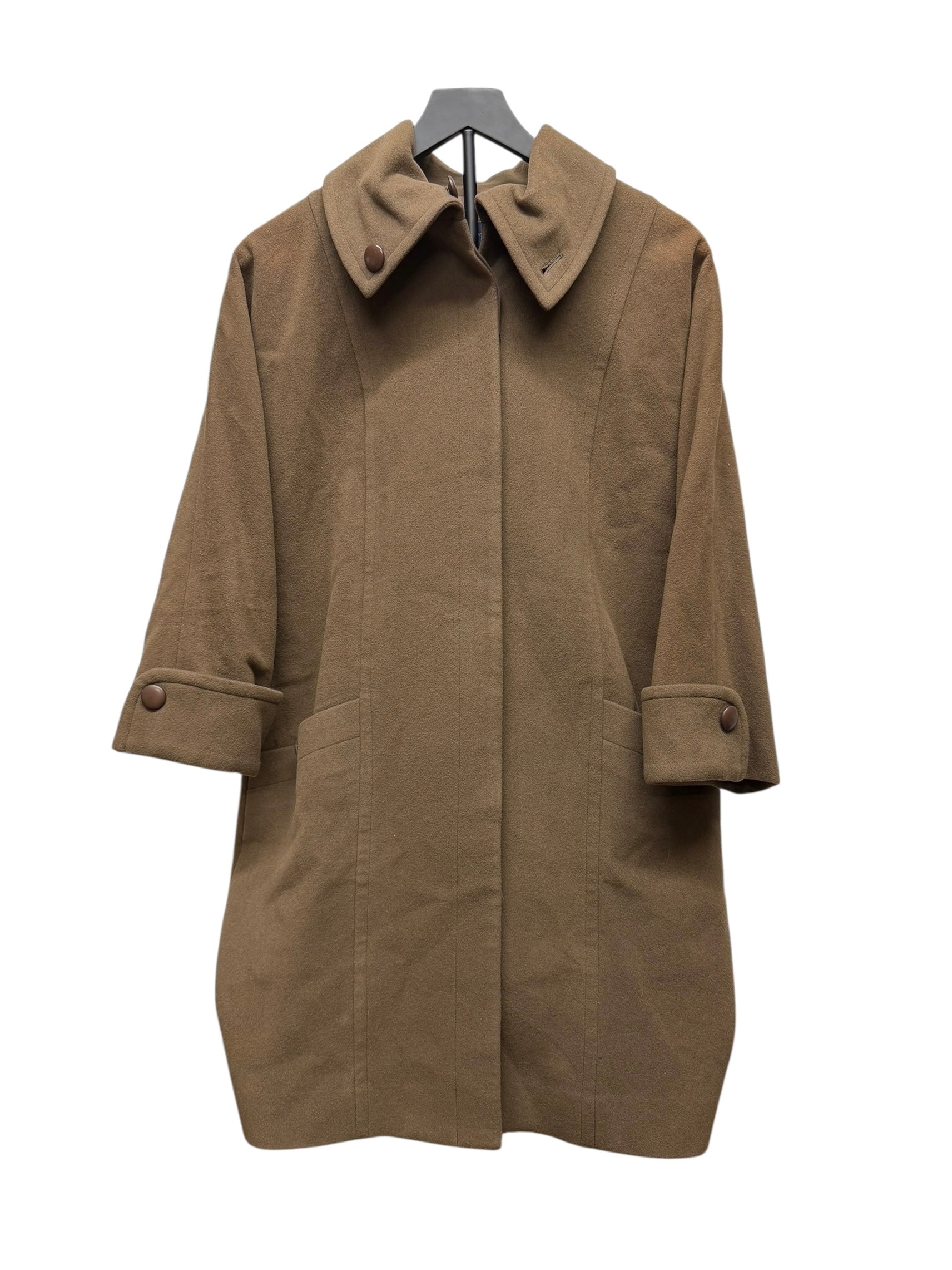 Miss Chloé Brown Wool Trench Coat