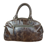 Balenciaga Vintage Brown Leather Moto Handbag