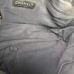 Chanel Grey/Black Quilted Nylon Bubble Shoulder Bag 2009