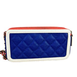 Chanel 2019 Caviar Quilted CC Filigree Clutch on Chain
