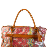 Louis Vuitton Richard Prince Orange Vinyl Canvas Monogram Hand Bag PM