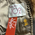 Vintage Golden/Brown Fox Fur Coat
