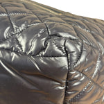 Chanel Black Quilted Nylon Coco Cocoon Puffer Tote Bag 2011