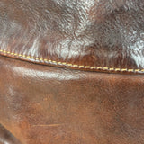Campomaggi Dark Brown Leather 2 Way Tote