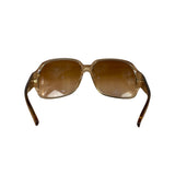 Gucci Vintage Gold Square Frame Sunglasses