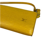 Louis Vuitton Yellow Epi Pochette
