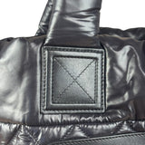 Chanel Black Quilted Nylon Coco Cocoon Puffer Tote Bag 2011
