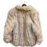 Vintage Saga Ivory/White Fox Fur Coat