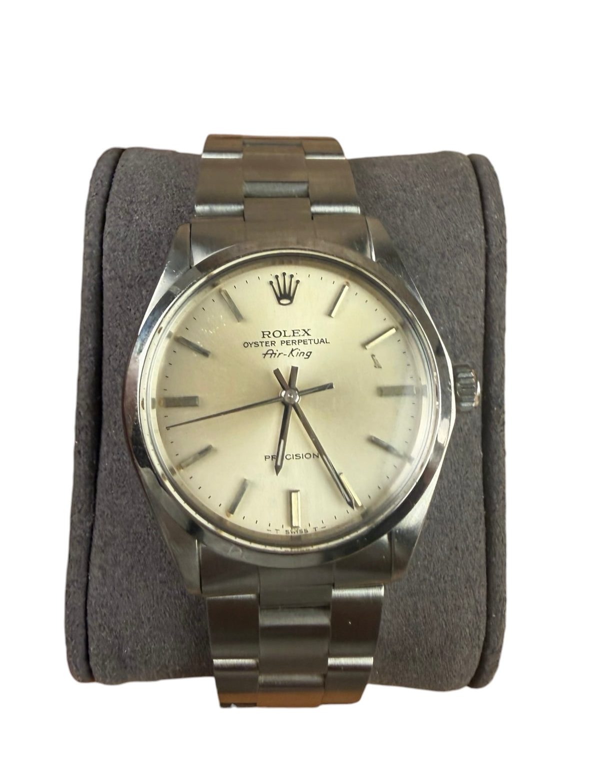Rolex Air-King Silver Stick Dial 1975