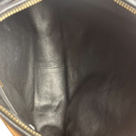 Chanel Vintage Black Quilted Leather Camera Crossbody Bag 1992