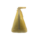 Louis Vuitton Yellow Monogram Vernis Alma Handbag