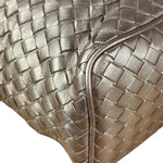 Bottega Veneta Metallic Intrecciato Ciambrino Shoulder Bag