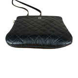 Chanel Black Quilted Leather Uniform Chain Crossbody 2018