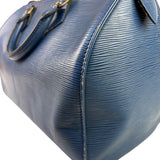 Louis Vuitton Blue Epi Leather Speedy 30