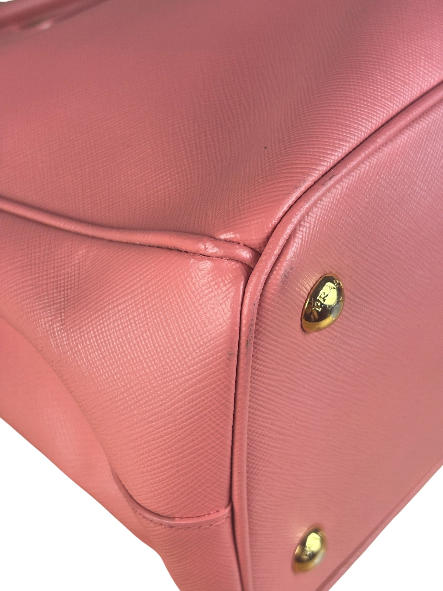 Prada Pink Galleria Saffiano Leather Tote