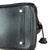 Hermes Birkin 30 Black Togo Leather Handbag 2002