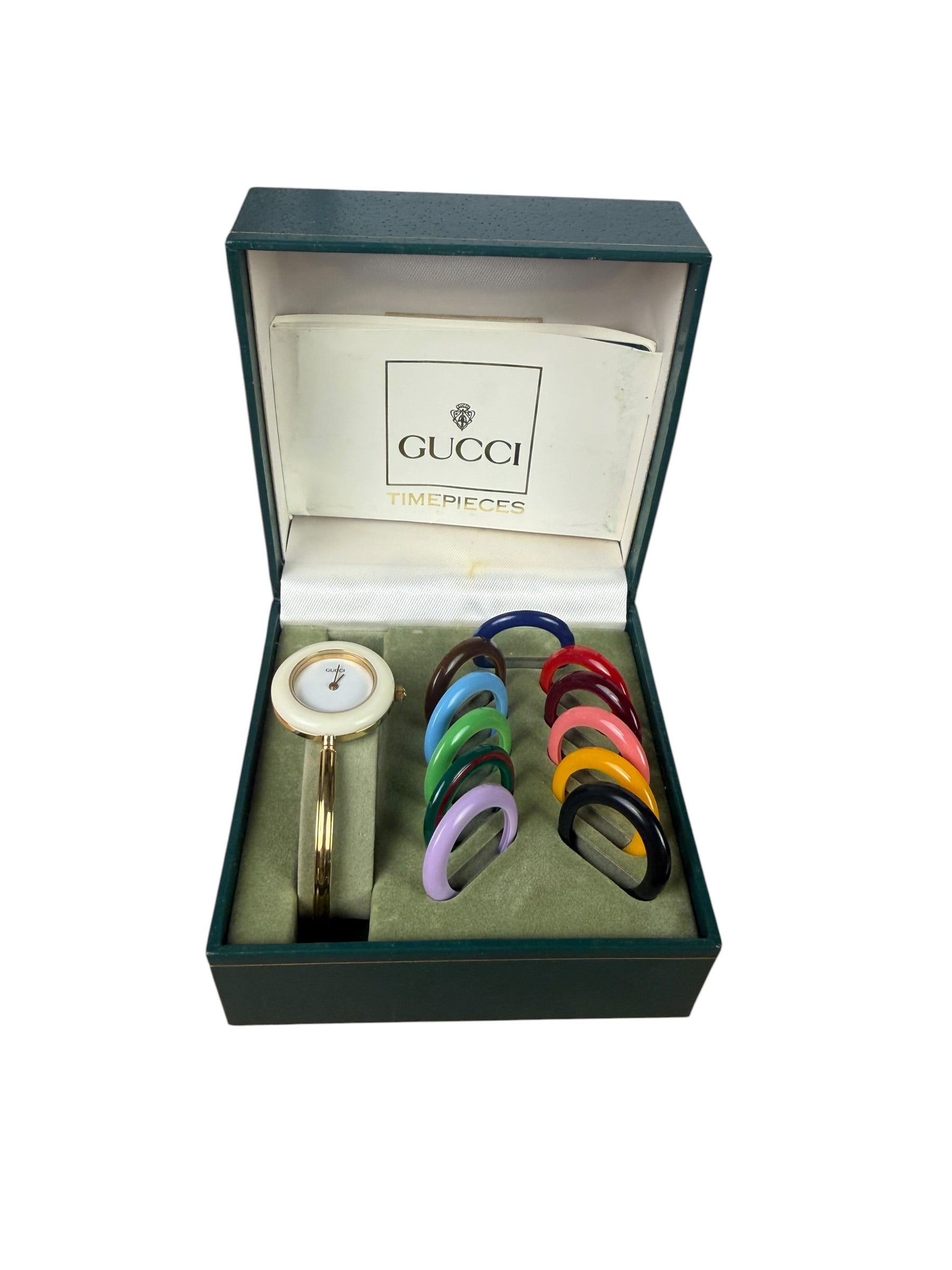 Gucci Interchangeable Bezel Watch 12 Bezels