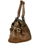 Chloe Vintage Brown Paddington Leather Handbag