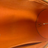 Louis Vuitton Orange Epi Leather Soufflot Handbag