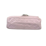 Chanel Light Pink Quilted Leather Reissue 2.55 Double Flap Bag  90's