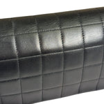 Chanel Black Chocolate Bar East West Flap Bag 2002