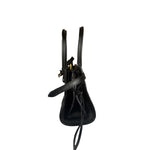 Prada Black Bonnie Calfskin Shoulder Bag