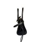 Prada Black Bonnie Calfskin Shoulder Bag