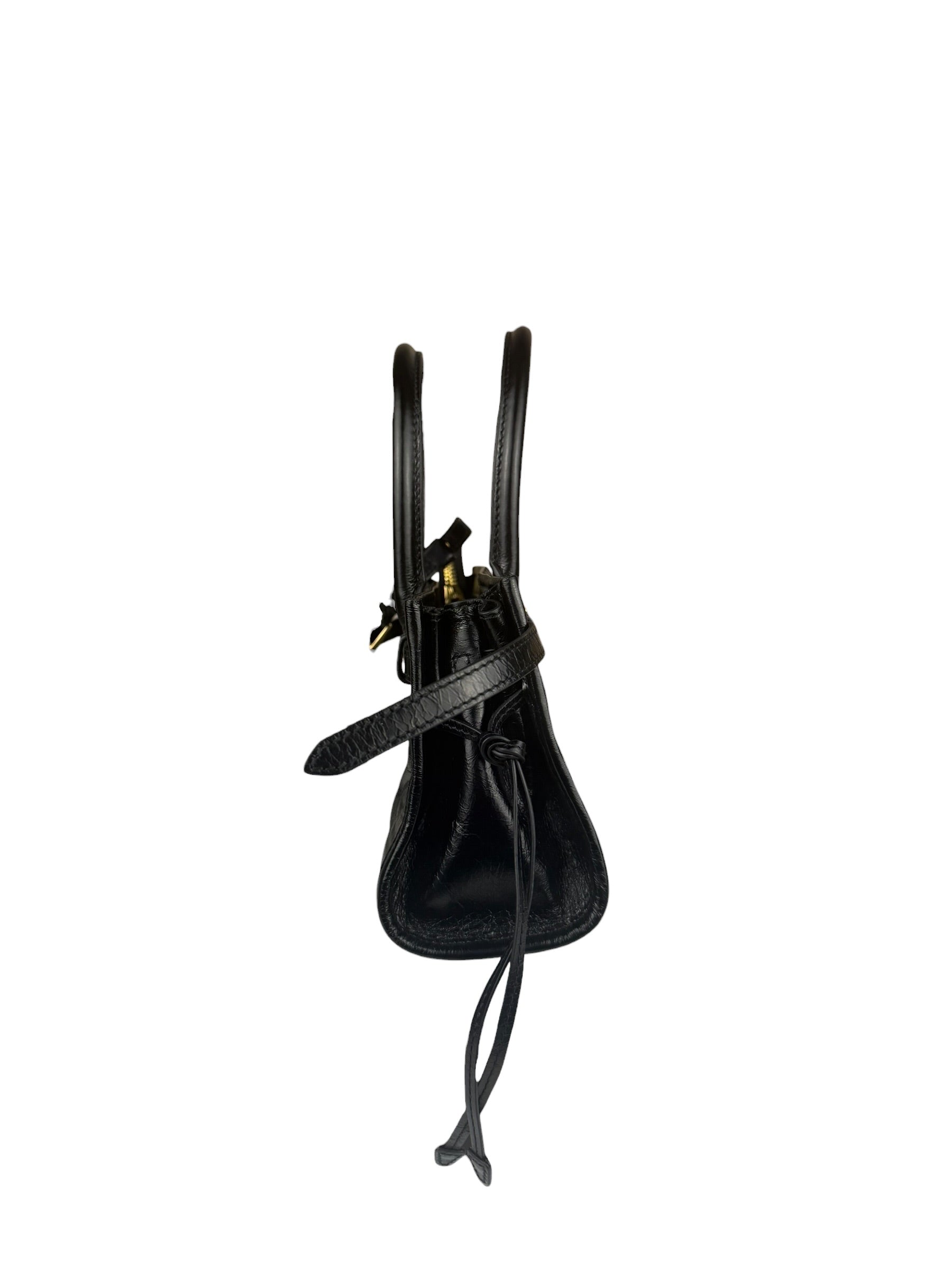 Prada Black Bonnie Calfskin Shoulder Bag